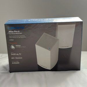 LINKSYS: ATLAS PRO 6 (AX5400) DUAL- BAND MESH Wi-Fi (2 pack)